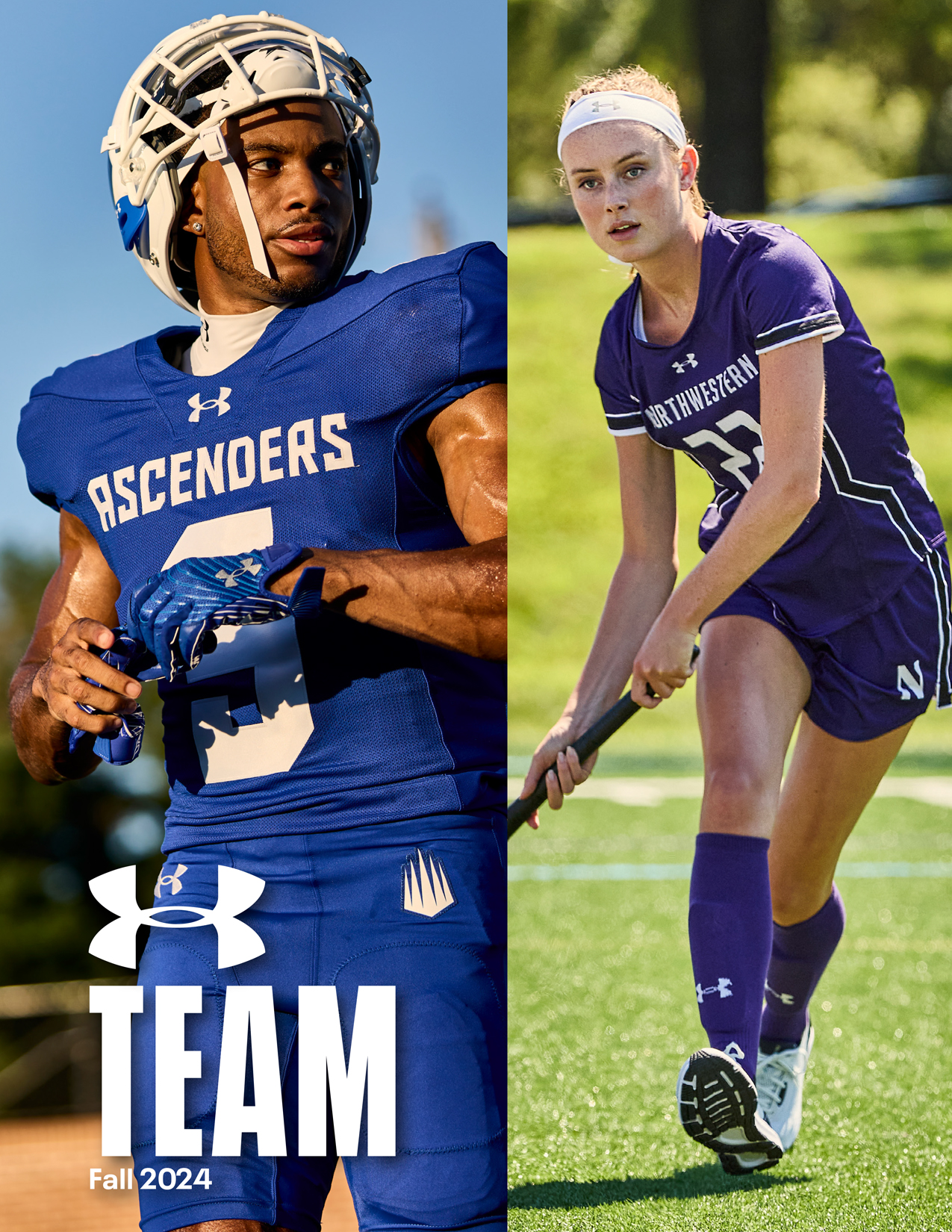 Custom Under Armour Team Catalog Fall Sports